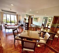 ให้เช่าคอนโด Supreme Ville Condominium พร้อมเฟอร์นิเจอร์ ห้องใหม่เพิ่งรีโนเวท 118.25 ตร.ม. | 2 ห้องนอน | 2 ห้องน้ำ ชั้น 6 ใกล้ MRT ลุมพินี