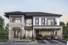 สัมผัสที่สุดแห่งการใช้ชีวิตเหนือระดับที่ แกรนด์ บางกอก บูเลอวาร์ด กรุงเทพกรีฑา บ้านเดี่ยวหรู 3 แบบ