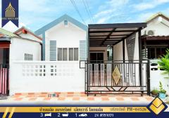 ขายบ้านแฝด อมรทรัพย์  เลียบวารี โคกแฝด หนองจอก แต่งใหม่พร้อมอยู่