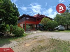 ขายบ้านเดี่ยวทรงไทย พร้อมเรือนรับรองริมคลอง ซอยชลประทาน 16/1 สมุทรสงคราม