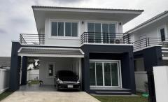 ขายบ้านใหม่2ชั้น 51.5ตรว. ลดเหลือ2.65ลบ. ฟรีโอน 3นอน3น้ำ นิคมลำพูน บ้านแม่ยาก ต.บ้านกลาง อ.เมือง ลำพูน