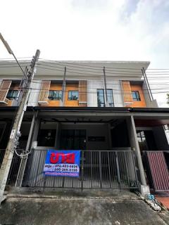 ขาย ทาวน์โฮม 3 ชั้น อีโคสเปซ เกษตร-นวมินทร์ 2 20.8 ตร.ว.