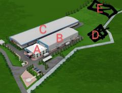ขายโรงงานบางละมุงชลบุรี ขายโรงงาน 23ไร่ มีหลายอาคาร และหอพักอีก 70 ห้อง