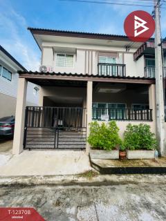 ขายทาวน์เฮ้าส์ โครงการบ้านสวนเพชรธารา สามพราน นครปฐม