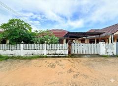 ขายบ้านเดี่ยว 1 ชั้น พร้อมเฟอร์นิเจอร์ ทำเลดี โครงการบุญรักษา 3 ระยอง