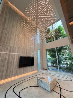 NTG197 ให้เช่าบ้านเดี่ยวสุดหรู 3 ชั้น  VIVE เอกมัย-รามอินทรา  โยธินพัฒนา 3  มีลิฟต์ในบ้าน และสระว่ายน้ำ