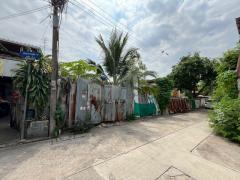 ขายที่ดินสวย 102 ตารางวา สุขสวัสดิ์-ประชาอุทิศ ทำเลทอง ใกล้รถไฟฟ้าสายสีม่วง ซอยประชาอุทิศ 15 แยก 2