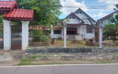 ขาย บ้านเดี่ยว 1 ชั้น ขนาด 180 ตรม.  3 นอน 2 น้ำ อยู่ใจกลางเมืองหนองคาย