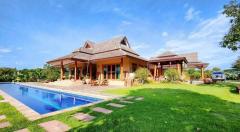 บ้านเดี่ยวหรูสไตล์ตะวันตก ท่ามกลางธรรมชาติ พร้อมวิวภูเขาแบบพาโนรามา 360 องศา อ.แม่ริม เชียงใหม่