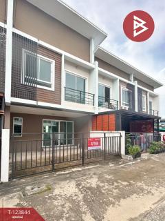 ขายทาวน์เฮ้าส์ 2 ชั้น โครงการบ้านมหาสวัสดิ์ เนื้อที่ 22.7 ตร.วา ถ.กาญจนาภิเษก บางกรวย นนทบุรี