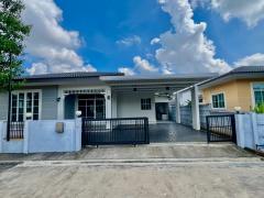 ขายบ้านเดี่ยว ชั้นเดียว หลังริม ม.พรภิรมย์ แกรนด์ มาบข่า อ.นิคมพัฒนา จ.ระยอง (HOUSE for SALE PORNBHIROM Mab Kha, Nikompattana, Rayong)