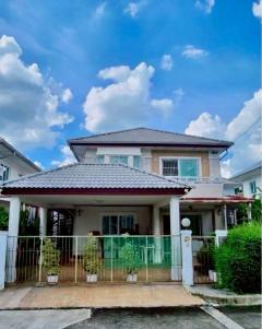 ขายบ้านเดี่ยว 2 ชั้น 55.3 ตร.ว. หมู่บ้าน ชวนชื่น เบลพาร์ค 4 ใกล้ตลาดถนอมมิตร