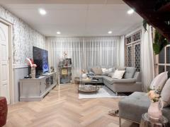 NTG123 ให้เช่า บ้านเดี่ยว รีโนเวทใหม่ บ้านเดี่ยว ห้วยขวาง  4นาที ถึง mrt ห้วยขวาง