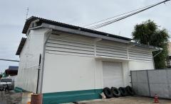 โกดังให้เช่า225 ตรม. ซอยเรวดี แคราย นนทบุรี ราคาถูก เดินทางสะดวก น้ำไม่ท่วม