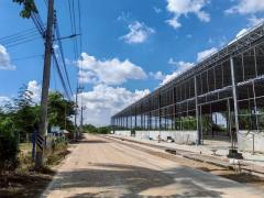 ให้เช่าโกดังบางละมุงชลบุรี ให้เช่าโกดังสินค้าหรือโรงงานบนเนื้อที่ 5 ไร่ พื้นที่สีเหลือง