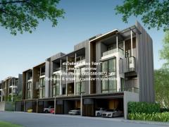 townhome ขายทาวน์โฮม 4 ชั้น เรสซิเดนซ์ สุขุมวิท 65 (Residence Sukhumvit 65) 28.1 ตร.ว. 2 น 3 น้ำ 2 จอดรถ ราคา 24 ล้านบาท ราคาทรัพย์ถูก กรุงเทพ