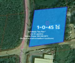 ที่ดิน ขายที่ดินเปล่า (แปลงหัวมุม) แถวพุทธมณฑลสาย 4 จ.นครปฐม 1-0-45 ไร่ (445 ตร.ว.), ราคา 4.45 ล้านบาท (4 ล้านบาท/ไร่)  1 Rai 0 Ngan 45 SQ.WA 5500000 - ไม่ไกลจาก ห่าง ร.พ.ตุลาการเฉลิมพระเกียรติ เพียง 450 ม. ราคาไม่แรง