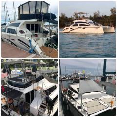 เรือคาตามารัน Island Spirit 390 แรงม้า ปี 2013