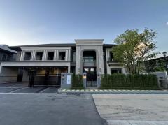 NTG250 ให้เช่าบ้านใหม่หรู มือ 1  โครงการ แกรนด์บางกอก บูเลอวาร์ด กรุงเทพกรีฑา บ้านใหม่ ไซส์ใหญ่สุดในโครงการ มีความเป็น ส่วนตัว เพียง 62 หลัง