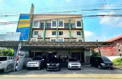 อาคารพาณิชย์ 4 ชั้น 3 คูหา ลาดหลุมแก้ว ติดถนน 346 ปทุมธานี - บางเลน 