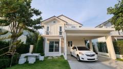 ขาย- ให้เช่า บ้านเดี่ยววิลลาจจิโอ ศรีนครินทร์  137 ตรม 62 ตรว  3 ห้องนอน- 3 ห้องน้ำ อยู่ใกล้สถานีรถไฟฟ้า BTS สายสีเขียว สถานีศรีนครินทร์