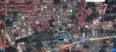 ขายที่ดินเปล่าพร้อมถม...ติดนิคมอุตสาหกรรมสมุทรสาคร ผังเมืองสีชมพูต.ท่าทราย อ.เมือง จ.สมุทรสาคร