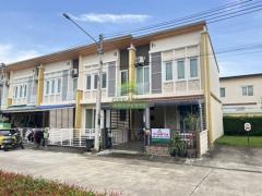 ขาย หมู่บ้านโกลเด้นทาวน์2 พระราม2 Golden Town2 Rama 2 ทาวน์โฮม 2 ชั้น เนื้อที่ 19.70 ตร.ว. ต่อเติมครัว พร้อมเฟอร์ หลังมุม ติดสวน    