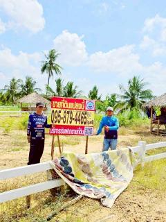 Vายที่ดินลานตากฟ้า 80 ตารางวา ติดถนนคอนกรีต ถมแล้ว พร้มปลูกสร้าง อ.นครชัยศรี จ.นครปฐม