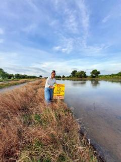 Vายถูก‼️ที่ดินใกล้วัดคลอง 24 เนื้อที่  1 ไร่✅️ติดถนนหินคลุกสาธารณะ ต.ศีรษะกระบือ อ.องครักษ์ จ.นครนายก095-879-4465 