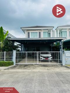 ขายบ้านแฝด หมู่บ้านวิลลาจจิโอ พระราม2 (Villaggio Rama2) บางน้ำจืด สมุทรสาคร