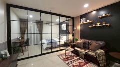 คอนโด รีเจ้นท์โฮม 7/1 ใกล้ BTS บางนา ขนาด 32 ตารางเมตร 1 ห้องนอน ชั้น8 ตึกD ตกแต่งใหม่ตามรูป