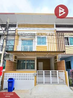 ขายทาวน์เฮ้าส์ หมู่บ้านทรัพย์ทวีวิลเลจ ประชาอุทิศ 90 พระสมุทรเจดีย์ สมุทรปราการ