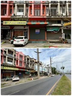 ขาย/ เช่า อาคารพาณิชย์ 3 ชั้นครึ่ง ติดถนนเมน นิคมนวนคร