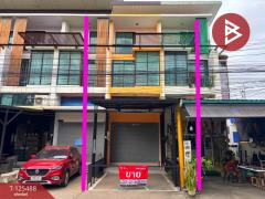 ขายอาคารพาณิชย์ 3 ชั้น เนื้อที่ 23 ตร.วา หนองไม้แดง ชลบุรี