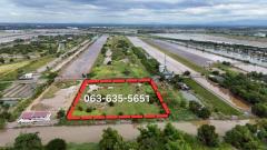 ขายที่ติดคลองสวยหลัง มศว.องครักษ์ ถมแล้วทั้งแปลง แปลงนี้โคตรสวยราคาดีสำหรับย่านนี้ อยู่ในแหล่งชุมชน การเดินทางสะดวก ถนนดีตลอดทาง