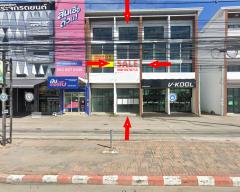 ขายอาคารพาณิชย์ 4 ชั้น มีชั้นลอย โครงการเรเนซองซ์  บางละมุง ติดถนนสุขุมวิท คุณโอ๋ 098-097-8715