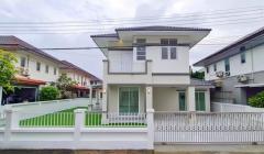 บ้านฟ้ากรีนพาร์ค รังสิต  ใกล้แนวรถไฟฟ้า ตลาดนานาเจริญ และสนามบินดอนเมือง