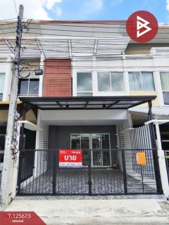 ขายทาวน์เฮ้าส์ 2 ชั้น หมู่บ้านซิตี้เซนส์ ประชาชื่น (City Sense) รีโนเวทใหม่ พร้อมอยู่