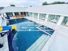 โรงแรม ขายรีสอร์ตหัวหิน (ต่ำกว่าราคาประเมิน) พร้อมสระว่ายน้ำ บนเนื้อที่ 149 ตร.ว. (7 น 9 น้ำ), ราคา 9,999,999 บาท  พื้นที่ 0 ไร่ 1 Ngan 49 SQ.WA 7 BEDROOM 9 Bathroom 9999999 - ใกล้กับ ห่างถนนเพชรเกษม (ทางหลวงหมายเลข 4) ประมาณ 3.5 กม. และห่างชายทะเลหั