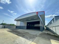 เลียบคลองประปา ให้เช่าโกดัง MRT แจ้งวัฒนะปากเกร็ด 28 4.5 กม.รังสิต 3.9 กม.  1,205 ตร.ม. 305ตร.วา. ม.รร.พระหฤทัยนนทบุรี 1.4กม.