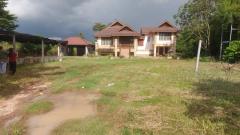 ขายที่ดินพร้อมบ้านเดี่ยว เนื้อที่รวม 4-1-95.1 ไร่ เหมาะสำหรับอยู่อาศัย ทำบ้านสวน