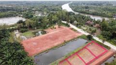 ขายที่ดินเปล่าจัดสรร ติดโครงการเดอะ ริเวอร์ เรสสิเดนซ์ สุราษฎร์ธานี ทำเลศักยภาพ เหมาะสำหรับสร้างบ้านพักอาศัยในโซนชุมชนคุณภาพ