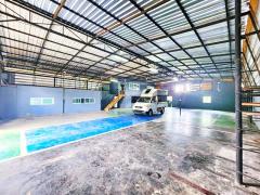 MRT สัมมากร 1.6 กม.เสรีไทย 31-45  ลด35%  ให้เช่าโกดัง 402ตร.ม. ม.นิด้า 2.5 กม. พร้อมออฟฟิศ 2 ชั้น 102 ตร.วา. โลตัส สุขาภิบาล1 1.2 กม. 