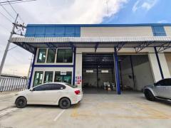 F0831 ให้เช่าโรงงาน/คลังสินค้าพร้อมออฟฟิศ ใกล้นิคมอุตสาหกรรมอมตะนคร พานทอง ชลบุรี พื้นที่สีม่วงลาย