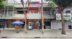 ลดราคาด่วน ตึกแถว 3 ชั้น ติดถนน เจริญกรุง 103 ขายพร้อมผู้เช่า ใกล้เอเชียทีค 