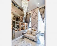 Condo Park Origin Ratchathewi 2-storey duplex 29th floor, 2 Beds 2 Baths Fully furnished, Ready to move in on 30 December 2025