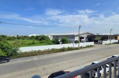 MT10ขายโกดังพร้อมที่ดินเปล่า 7 ไร่กว่า พื้นที่สีม่วง เหมาะทำโรงงาน ทำเลบางนา กม.19 ถนนกว้าง รถเทรลเลอร์เข้า-ออกสะดวก 