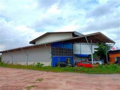 โรงงานให้เช่าโกดังให้เช่ามีออฟฟิศ2ชั้นตกแต่งพร้อมใช้งานอยู่ถนนเศรษฐกิจหนึ่งถนนบางปลาอำเภอกระทุ่มแบน