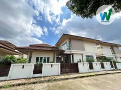 ขายบ้านหมู่บ้านพรรณพฤกษาขนาด 92.6 ตารางวาพร้อมของแถมมีแอร์ 6 ตัว