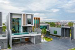 ขายถูกบ้านเดี่ยว 2 ชั้น หมู่บ้านไฮบิวรี่ วัชรพล-รามอินทรา ขนาด 60 ตรว. 4 นอน 6 น้ำ เป็นบ้านตัวอย่าง บ้านหรู  ใกล้รถไฟฟ้า MRT สถานีวัชรพล